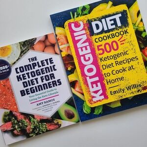 5/$12  2 Cookbooks Keto Complete Ketogenic Diet for Beginners 500 Recipes Willis